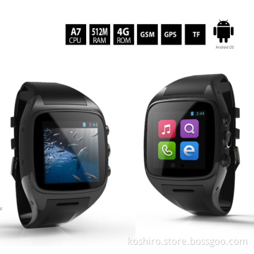 2015 New WCDMA 3G Smart Watch Phone with 3.0 MP Camera